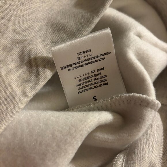 Fear of God Essentials Light Oatmeal Hoodie - Picture 5 of 6